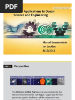 ANSYS Applications in Ocean Science and Engineering