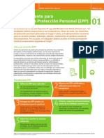 Procedimiento para Equipos de Proteccion Personal