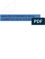 Analisis Economico Cosmetica en El Ecuador