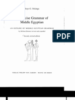 A Concise Grammar of Middle Egyptian PDF