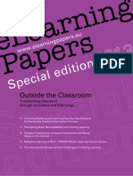 Elearning Papers 2013 - (Special Edition) Outside The Classroom, Transforming Education Trough Innovation and Technology