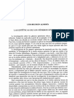 Las Estticas de Los Gneros Epistolares 0 PDF