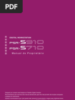 Manual Português (Yamaha PSR S910)
