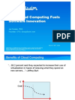 How Cloud Computing Fuels Software Innovation: Jari Koister, PHD