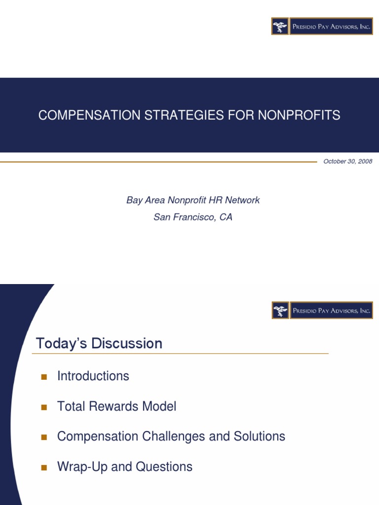 Compensation Strategies For NGO | PDF | Employee Retention | Employment
