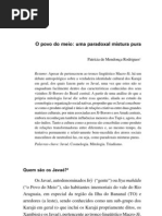 SOBRE A IDENTIDADE DOS JAVAÉ - KARAJÁ