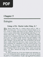 Dr. King Eulogy