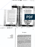 Balandier Georges - El Desorden La Teoria Del Caos y Las Ciencias Sociales Elogio A La Fecundidad Del Movimiento