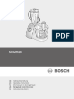 Manual Robot Bosch Mcm5529