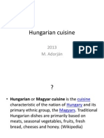 Hungarian Cuisine