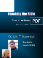 1 Bible Teaching