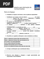 Ciências 7º - A terra