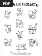 Área de projeto - fichas