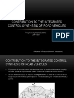 Contribution To The Integrated Control Synthesis of Road
