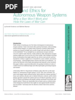 Download Law and Ethics for Autonomous Weapon Systems by Hoover Institution SN134765163 doc pdf