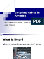 Littering Habits of America