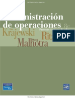 Administración de Operaciones - 8va Edición - Krajewski, Ritzman, Malhotra