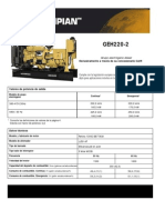 Especificaciones Tecnicas Generador OLYMPIAN GEH220-2