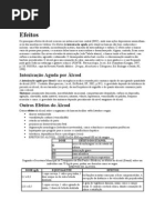 Biologia - Efeitos Do Alcool e Tabela de Alcoolemia