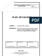 PLan de Calidad de Obra