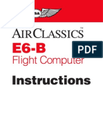 E6-B Manual de uso