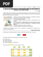 3 Lista de Exercicios Complementares de Matematica