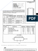 Datasheet 74153 Multiplexor