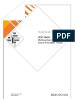 Datasheet - Micronas - MSP-34X5G B8