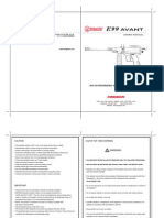 Kingman Spyder E-99 Owners Manual