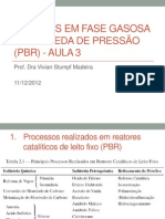 Aula 03 - Reações em Fase Gasosa Com Queda de Pressão