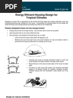 Energy Efficient Housing Design for Tropical Climates Fact Sheet