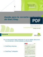 Ayuda para La Correcta Confeccion de DIAT DIEP