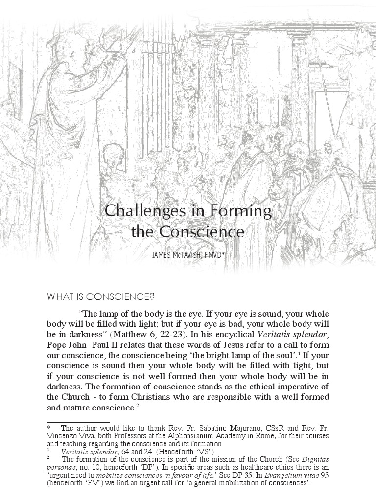 Forming a Mature Conscience | PDF | Conscience | Catholic Church