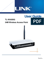 TL-WA500G User Guide