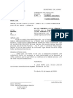 Fijar Nueva Fecha y Hora de Audiencia (Lecca)