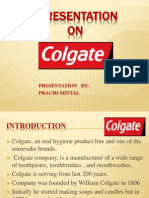 Colgate Promotional Strategies Under 40 Characters