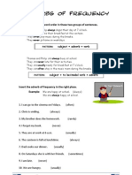 Adverbs of Frequency