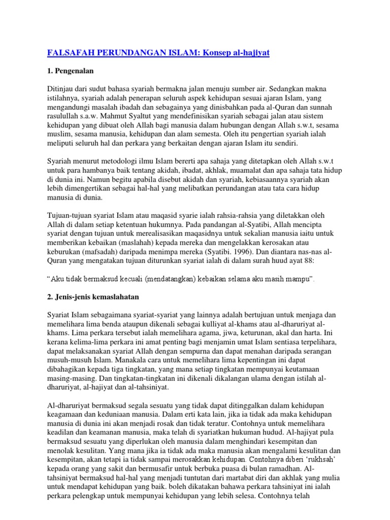 P Islam Falsafah Perundangan Islam