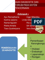 Pemeriksaan Diagnostik Dan Laboratorium Pada Sistem Pencernaan