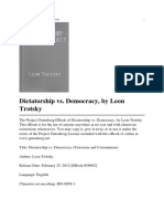 Dictatorship vs. Democracy