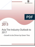 Asia Tire industry to reach USD 406,431.1 million by 2017