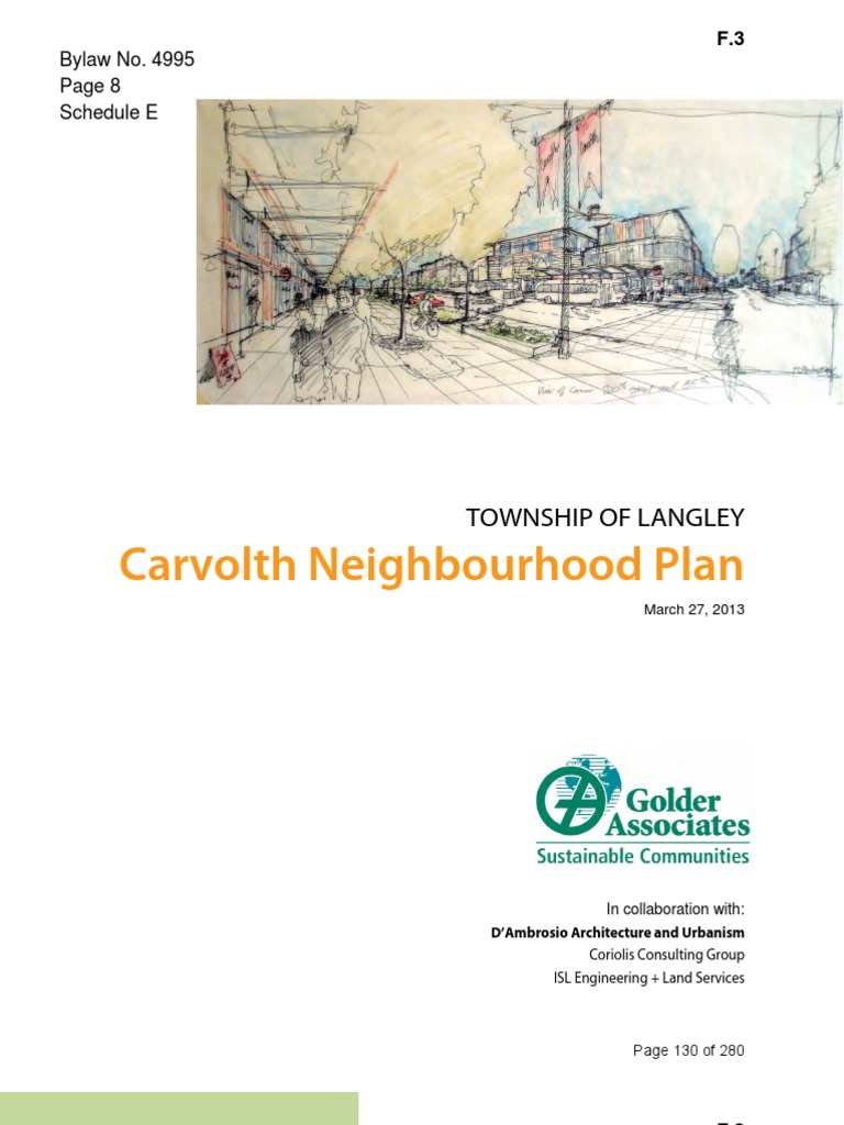 Carvolth Neighbourhood Plan Overview | PDF | Mixed Use Development | Street