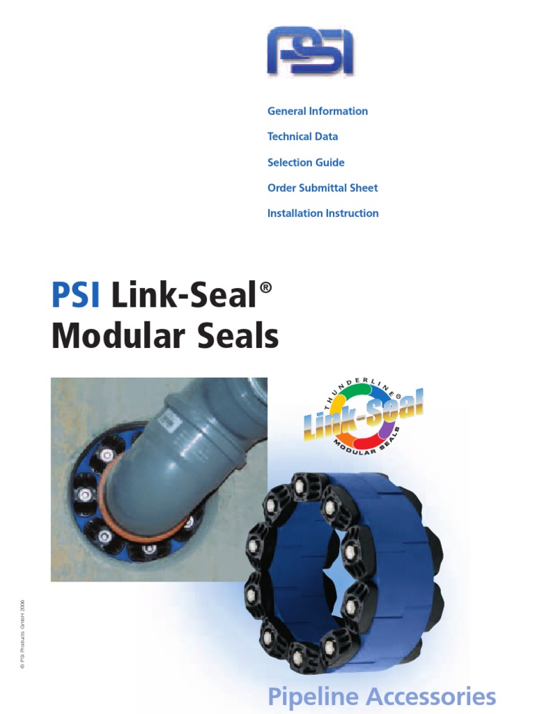 PSI Link Seal 6.1 Carbon Pipe (Fluid Conveyance)