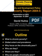 Measuring Chronic Poverty, David Hulme (1)