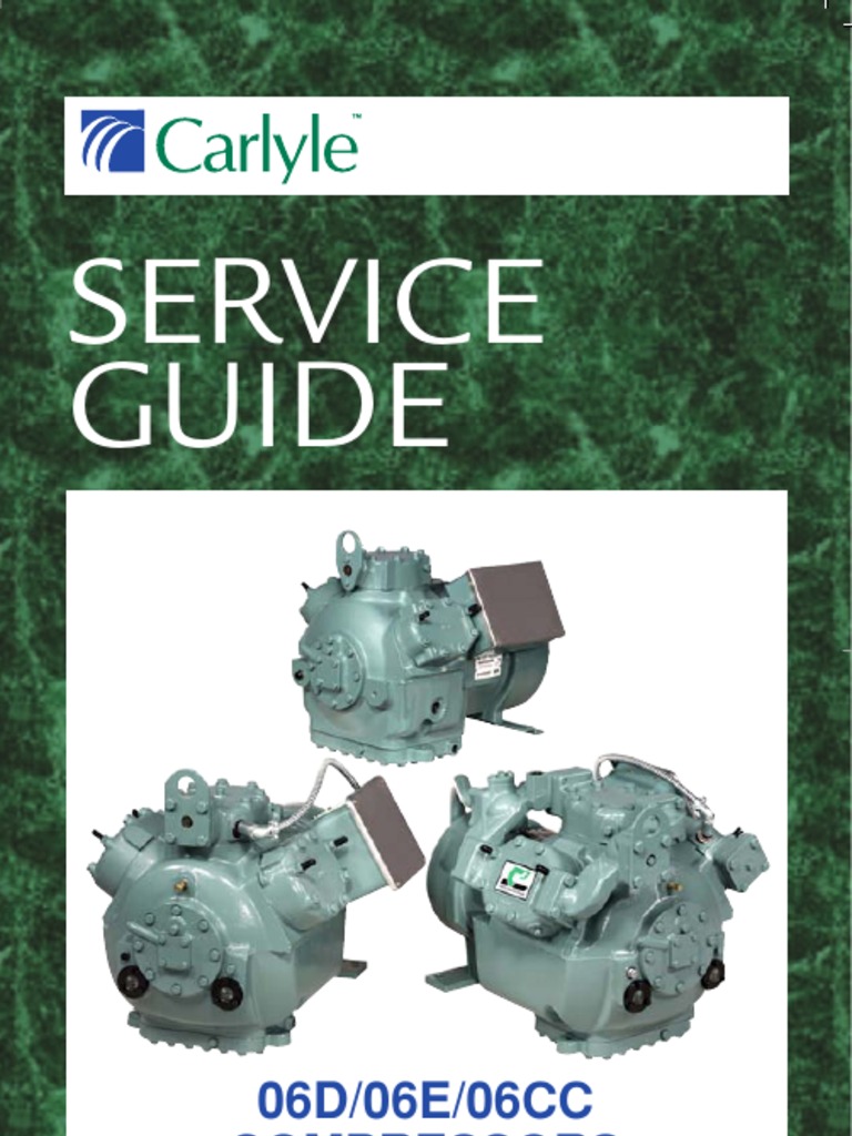 Carlyle Service Manual | Valve | Pump | Essai gratuit de 30 jours | Scribd