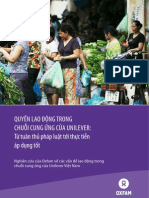 Labour Rights in Unilever's Supply Chain- From Compliance Towards Good Practices- Vietnamese Version