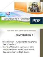 1526357403education as a Fundamental Right