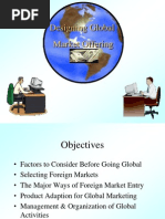 Global Marketing Presentation