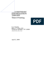 (eBook-PDF) (Ai) Algorithm Information Theory - G J Chaitin - 2003