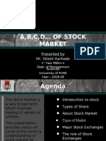 Basics of Stock Market